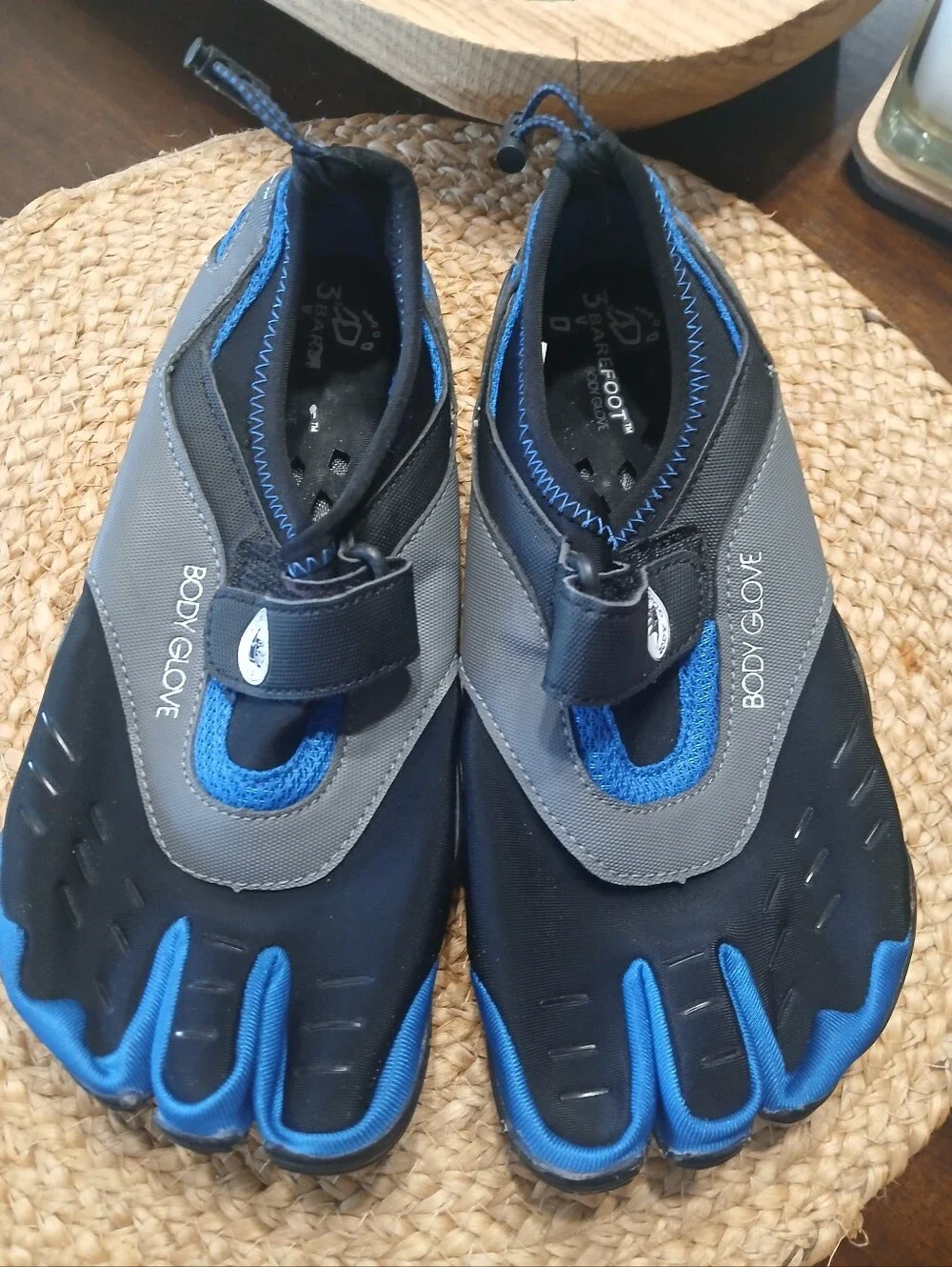 Body Glove Men’s Barefoot Max  Five-Toe Water Shoes Beach River Hiking Outdoor
